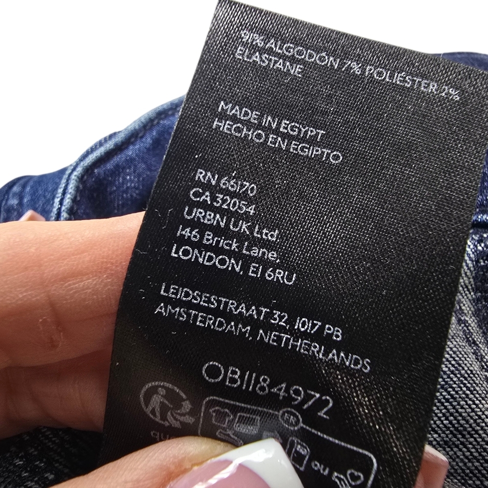 We‎ The Free Indigo Flare Jeans Size 26 - Picture 8 of 10